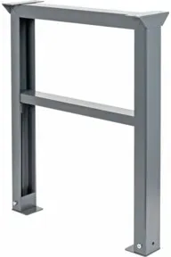 STIER Fußgestell höhenverstellbar BxTxH 80x575x720-1020 mm
