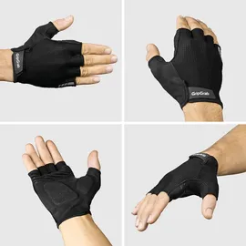 GripGrab EXPLR RC Max Padded Summer Bikehandschuhe-Schwarz-M