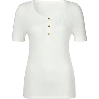 LASCANA T-Shirt Damen creme Gr.48/50