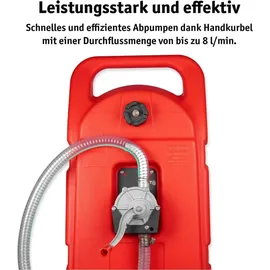 WALTER WERKZEUGE Kraftstofftrolley Rot