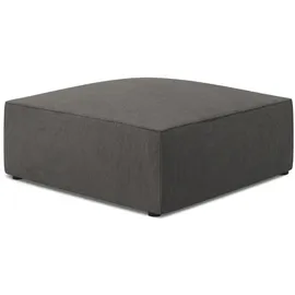 micadoni Pouf, Dunkelgrau, Textil, cm, Hergestellt in Europa, Oeko-Tex®, Wohnzimmer, Hocker, Poufs
