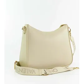 Valentino Never Hobo Bag Synthetik Beige/Weiß