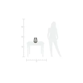 Möbel Kraft Windlicht   schwarz   Metall,Glas