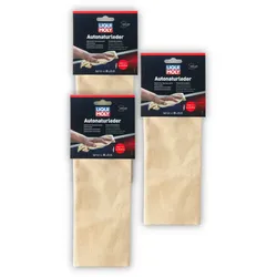 3x LIQUI MOLY 1596 Poliertuch Autonaturleder Pflegemittel Leder Natur