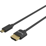 SmallRig Ultra Slim 4K HDMI 2.0 Kabel 35 cm Typ D zu Typ A)