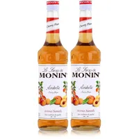 Monin Sirup Mirabelle 700ml - Cocktails Milchshakes Kaffeesirup (2er Pack)