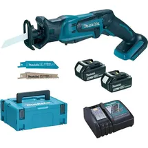 Makita DJR 183 RTJ inkl. 2 x 5,0 Ah + Makpac