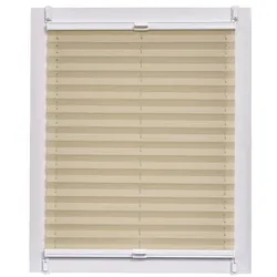 Büscher Sunlines Plissee »Crepe« Lichtschutz 85 cm breit gelb, 85x150 cm