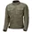 Textiljacke Dunkelgrün/Braun L