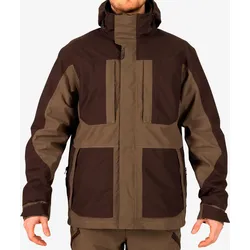 Jagd-Regenjacke Renfort 500 braun L