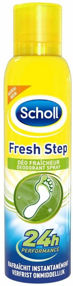 Scholl Fresh Step Déodorant Fraicheur 150 ml déodorant