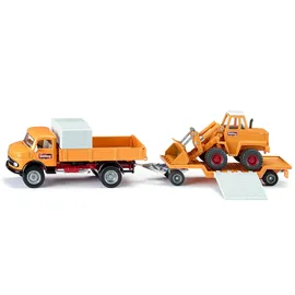 Siku 4117 - Mercedes-Benz 710 mit Kramer 411 Radlader Gelb 1:50