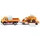 Siku 4117 - Mercedes-Benz 710 mit Kramer 411 Radlader Gelb 1:50