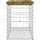 deluke Gabionenbank BIKS 63 x 31,5 x 42 cm