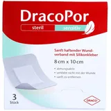 Dr. Ausbüttel & Co. GmbH Dracopor sensitiv 8x10 cm steril m.Silikonkleber