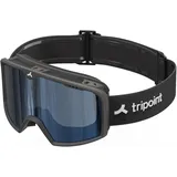Tripoint 102 Nafkopf Skibrille (Größe One Size, schwarz)