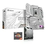 Aufrüst-Kit Bundle Ryzen 7 9700X Prozessor, 8 GB DDR5, GIGABYTE X870 AORUS Elite WIFI7 Ice Mainboard, be Quiet! Pure Rock Slim 2 (zusammengebaut inkl. Bios Update + Funktionskontrolle)