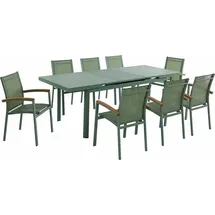 vente-unique Nauru Set 9-tlg. Grün