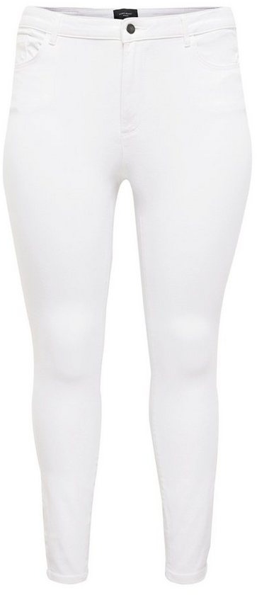 Vero Moda Curve Skinny-fit-Jeans Phia (1-tlg) Plain/ohne Details weiß