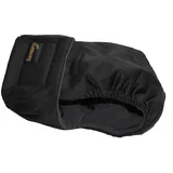 Glenndarcy Weibliche Hundewindeln - Wasserdichtes Stoff (Size XXL Pants & 2 Washable Pads, Black)