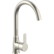 Eisl Diziani Spültischarmatur Edelstahloptik Silber