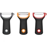 Oxo Sparschäler 3-teiliges Set schwarz