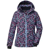 KILLTEC Mädchen Skijacke/Funktionsjacke mit Kapuze und Schneefang KSW 338 GRLS SKI JCKT, dunkelnavy, 128,