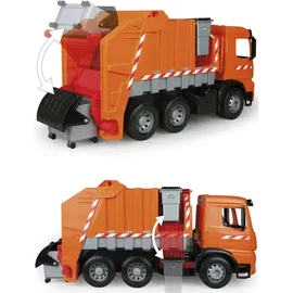 Lena LENA® Giga Trucks, Müllwagen Arocs mit Aufklebern, L/B/H 71x29x37 cm