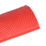 Diy-wanddekorationswerkzeug – Siebdruckband – 2-teiliges Set, Rot – Holzmaserung