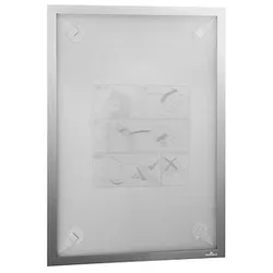 DURABLE Magnetrahmen selbstklebend WALLPAPER silber A3, 1 St.