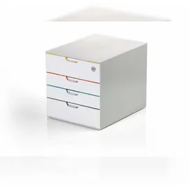 Durable Schubladenbox Varicolor Mix 4 Safe 4-tlg. mehrfarbig