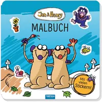 Trötsch Verlag Trötsch Jan und Henry Malbuch mit Stickern