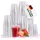 Vivaloo Schnapsgläser Plastik wiederverwendbar - Shotgläser Plastik 3cl/30ml, Spülmaschinengeeignete Plastikbecher mit Eichstrich 2cl/20ml, Transparente Shot Becher