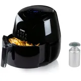 DOMO Heißluftfritteuse XXL 5,5L 2000W schwarz