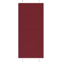 vidaXL Plissee Bordeauxrot 90 x 200 cm / Fenstergröße (Velux) rot