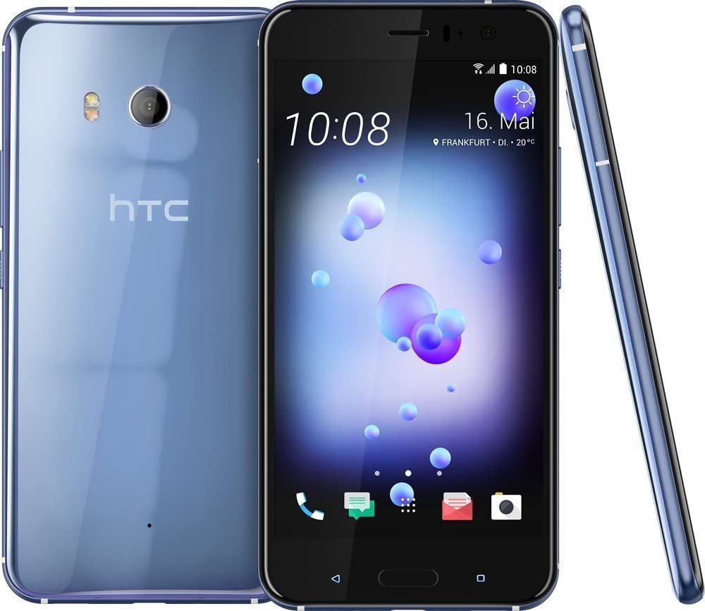 HTC U11 Amazing Silver Android Smartphone 64GB LTE Neu & OVP Smartphone (13,97 cm/5,5 Zoll, 64 GB Speicherplatz, 12,2 MP Kamera, Schnellladefunktion) silberfarben