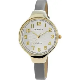 Excellanc Kunstleder Analog 36 mm Quartz