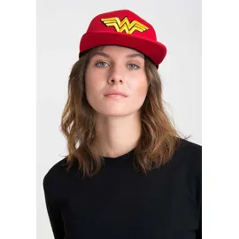 LOGOSHIRT Wonder Woman Baseball Cap rot Einheitsgröße