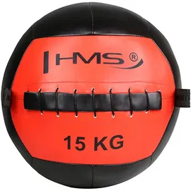 HMS Unisex Gymnastikball 17-41-030, Rot/Schwarz, One Size, 5907695518320