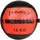 HMS Unisex Gymnastikball 17-41-030, Rot/Schwarz, One Size, 5907695518320