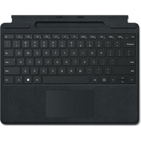 Microsoft Surface Pro Signature Keyboard Schwarz Microsoft Cover port QWERTY Spanisch