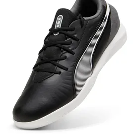Puma King Match IT Jr Puma Black-Puma White-Cool Dark Gray 38