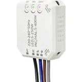 Sygonix SY-4697884 Unterputz Dimmer Geeignet für Leuchtmittel: Halogenlampe, LED-Lampe, Glühlampe