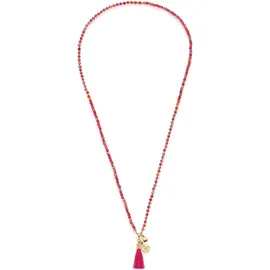 LEONARDO 024898 Damen-Kette Donna Pink 80 cm