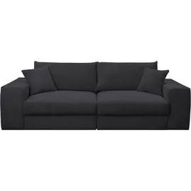 werk2 Big-Sofa WERK2 "Rozzana Mega Sofa mit viel Platz, aktuelle Bezüge. Breite 246cm", grau (anthrazit), B:246cm H:82cm T:105cm, 90% Polyester, 10% Nylon, Sofas, Big-Sofa, mit losen Rückenkissen, gemütlich, in Cord, Breitcord und Plüsch Bezug
