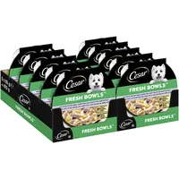 Cesar Schale mit Ente, Karotte, Rind, Reis und Geflügel in Soße 2 x 5 x 85 g