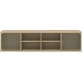 Hammel Furniture Mistral TV-Lowboard 177 cm eiche weiß pigmentiert