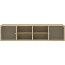 Hammel Furniture Mistral TV-Lowboard 177 cm eiche weiß pigmentiert