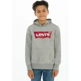 Levi's Levi's® Kids Kapuzensweatshirt LVB BATWING PULLOVER HOODIE for BOYS grau 140 (10J)