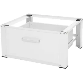 ML-Design Waschmaschinen Untergestell 63 x 54 cm Weiß
